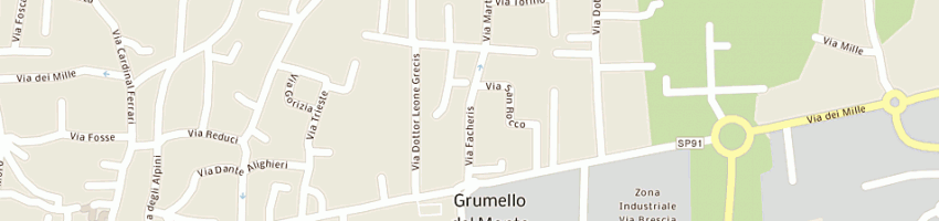 Mappa della impresa andrew scarl a GRUMELLO DEL MONTE