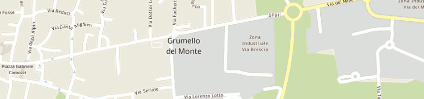 Mappa della impresa signoroni irene a GRUMELLO DEL MONTE