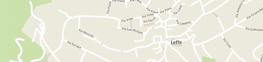 Mappa della impresa tessilarte di g beltrami e c (snc) a LEFFE