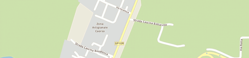 Mappa della impresa guarnieri franco a CAORSO