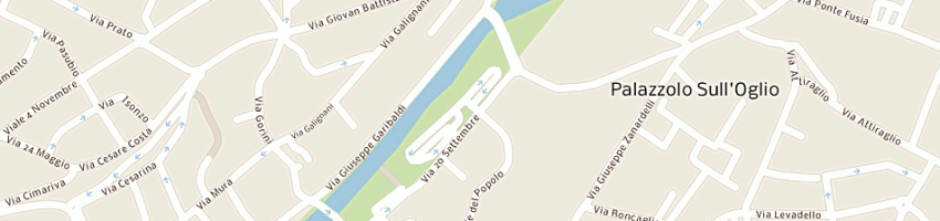 Mappa della impresa brianza di selini f e c (snc) a PALAZZOLO SULL OGLIO