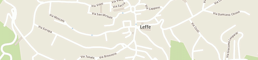 Mappa della impresa import - infissi scale e motorizzazioni di imberti alessandro a LEFFE