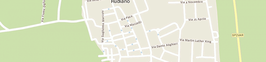 Mappa della impresa ilaria idee preziose sas a RUDIANO