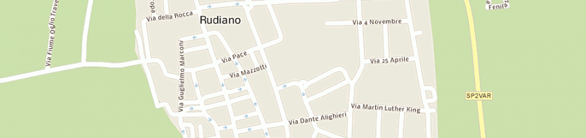 Mappa della impresa paneroni alberto e figli a RUDIANO