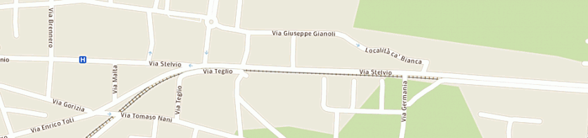 Mappa della impresa arca circolo ricreativo dipendenti enel a SONDRIO