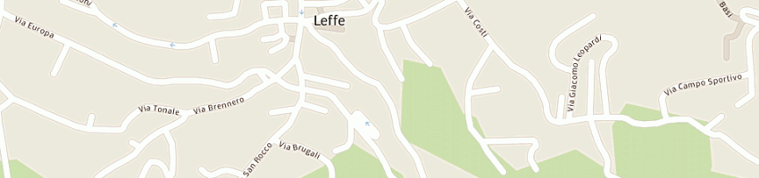Mappa della impresa confezioni servalli a LEFFE