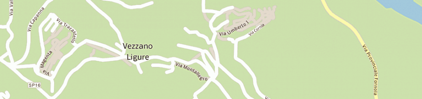 Mappa della impresa carabinieri a VEZZANO LIGURE