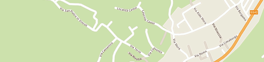 Mappa della impresa patelli giuseppe a BORGO DI TERZO