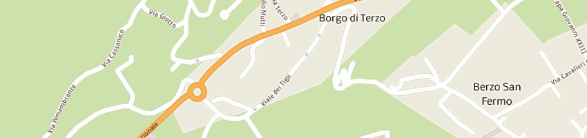 Mappa della impresa trapletti giannino a BORGO DI TERZO