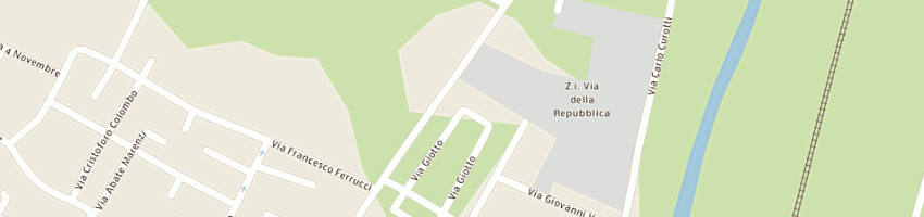 Mappa della impresa gr grafica rossi di rossi ferdinando a CASTELLI CALEPIO