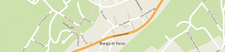 Mappa della impresa cg service srl a BORGO DI TERZO