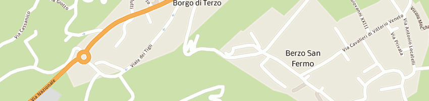Mappa della impresa autonoleggi arici snc a BERZO SAN FERMO