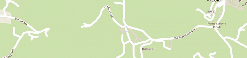 Mappa della impresa antico emporio di edo tabaccheria a ARCOLA
