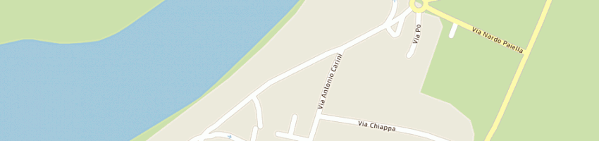 Mappa della impresa mulino sul po a MONTICELLI D ONGINA