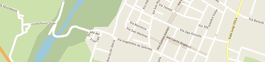 Mappa della impresa tisettanta spa a PIACENZA