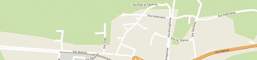Mappa della impresa piasini antonio a MONTAGNA IN VALTELLINA