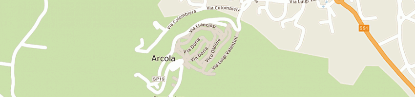 Mappa della impresa dsm di donati rolando a ARCOLA