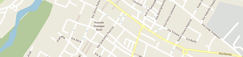 Mappa della impresa pisaroni sandra a FIORENZUOLA D ARDA