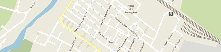 Mappa della impresa bazzani pier antonio a FIORENZUOLA D ARDA