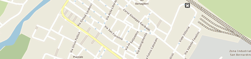 Mappa della impresa locatelli matilde a FIORENZUOLA D ARDA