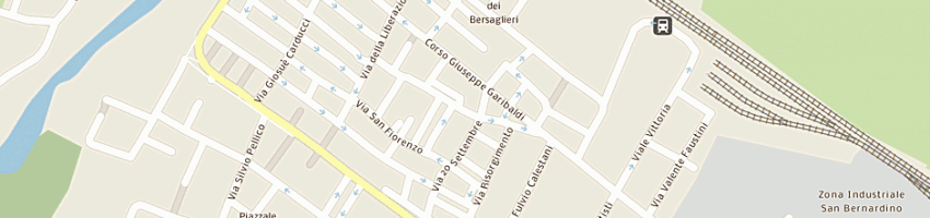 Mappa della impresa agosti adriana a FIORENZUOLA D ARDA
