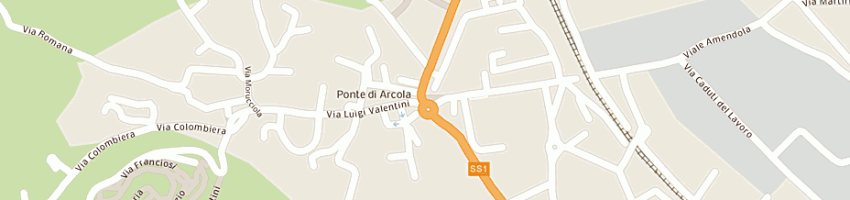 Mappa della impresa ist comprensivo sc materna elementare e mediapbastreri a ARCOLA