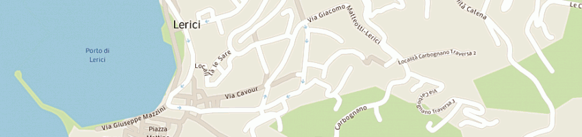 Mappa della impresa le tue tende di bruno franco a LERICI