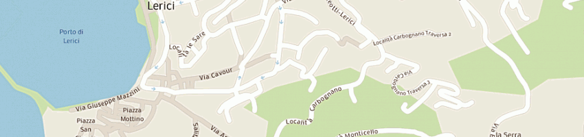 Mappa della impresa cabano antonella a LERICI