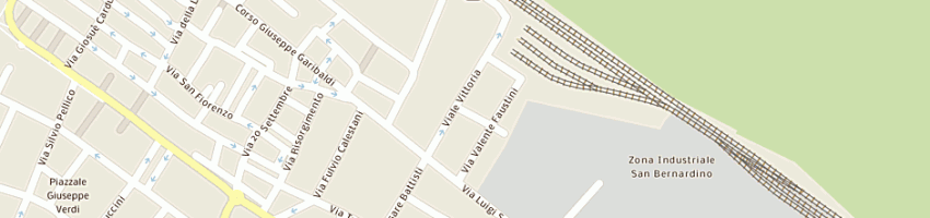 Mappa della impresa gambini claudio a FIORENZUOLA D ARDA