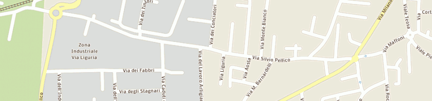 Mappa della impresa emporio edile chiari srl a CHIARI