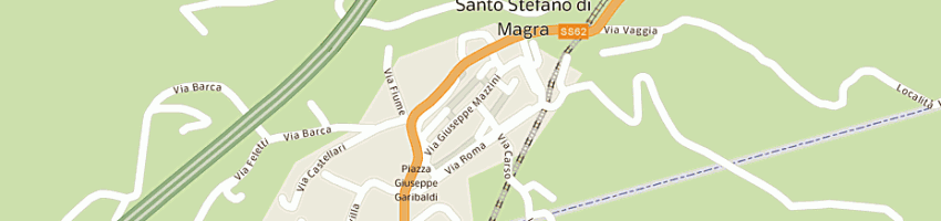 Mappa della impresa fantoni fernando a SANTO STEFANO DI MAGRA