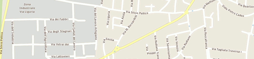 Mappa della impresa vezzoli alessandra a CHIARI