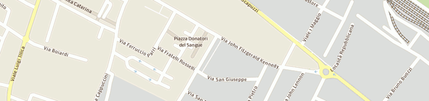 Mappa della impresa olympia club srl a FIORENZUOLA D ARDA