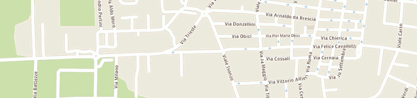 Mappa della impresa ristorante pizzeria smeraldino a ORZINUOVI