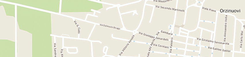 Mappa della impresa provezza maurizio a ORZINUOVI