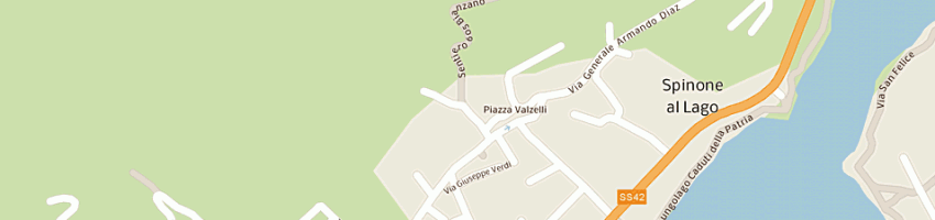 Mappa della impresa algisi carlo a SPINONE AL LAGO