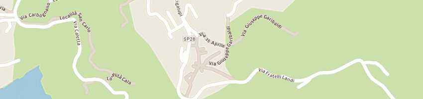Mappa della impresa babbini luciano termoidraulica t b a LERICI