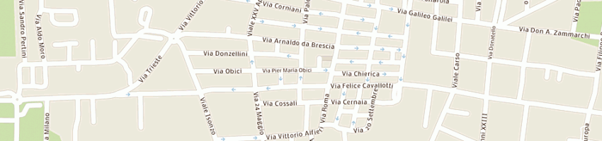 Mappa della impresa spazio immobiliare - srl a ORZINUOVI