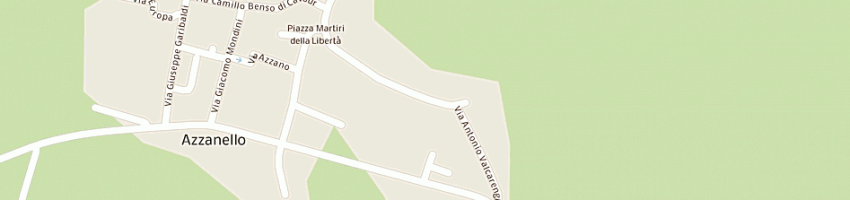 Mappa della impresa municipio a AZZANELLO