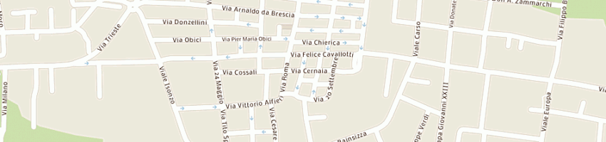 Mappa della impresa tognali vincenzo a ORZINUOVI