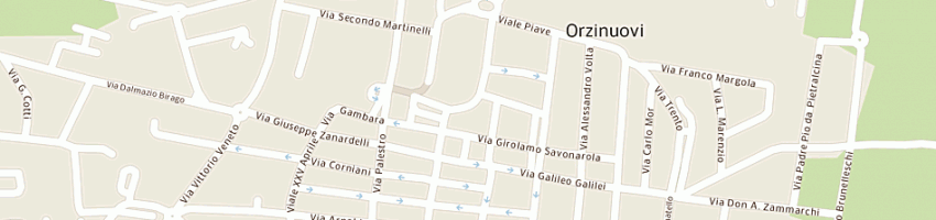 Mappa della impresa circus srl a ORZINUOVI
