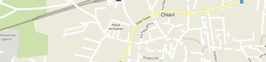 Mappa della impresa goffi daniela a CHIARI