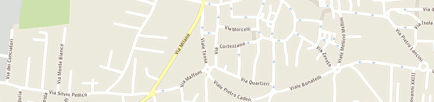 Mappa della impresa zerbini luigi a CHIARI