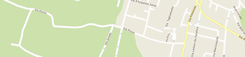 Mappa della impresa lancini alberto a CAPRIOLO