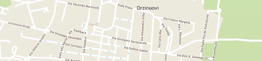 Mappa della impresa tossi lorenzo a ORZINUOVI