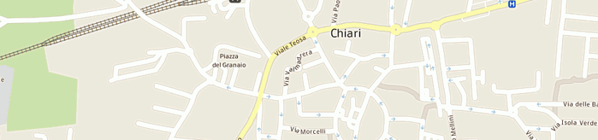 Mappa della impresa noci battista a CHIARI