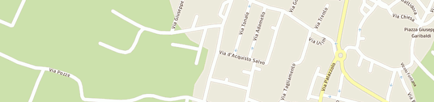 Mappa della impresa foresti claudio a CAPRIOLO