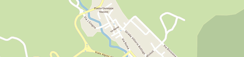 Mappa della impresa pellegrino formaggi (snc) a PELLEGRINO PARMENSE