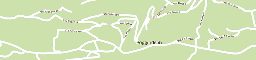 Mappa della impresa pozzoni maria antonia a POGGIRIDENTI