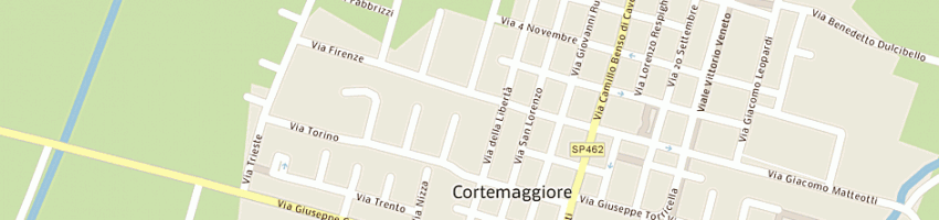Mappa della impresa narboni stefano a CORTEMAGGIORE